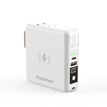 PhotoFast 五合一 雙C線 MUTI萬用充 東京白