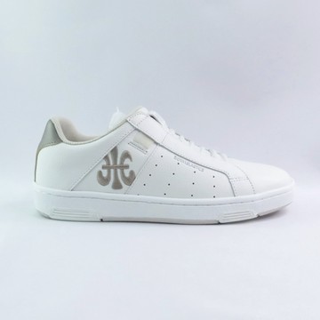 ROYAL ICON 91942008 女款 休閒鞋 無鞋帶 台灣製 白x香檳金【iSport愛運動】