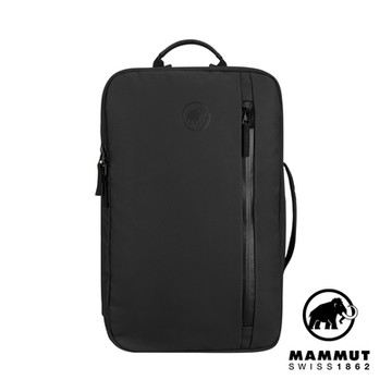 【Mammut 長毛象】Seon Transporter 15 休閒筆電後背包 15L 黑色 #2510-04191