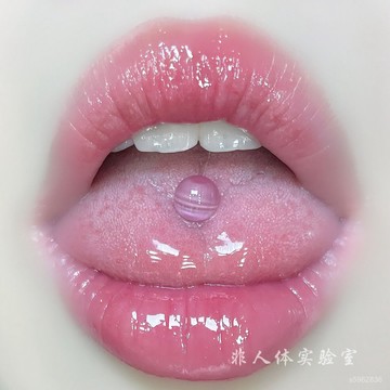 【現 🔥 貨】免運 📣非人體實驗室 路雨涼 舌釘可愛舒適鈦鋼外螺紋舌環舌頭釘小衆粉色 3FRL