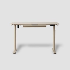 伊登電動升降辦公桌160cm 杏