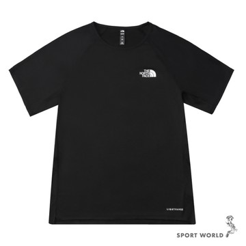 The North Face 北面 短袖上衣 男裝 排汗 防曬 黑【運動世界】NF0A8DFYJK3