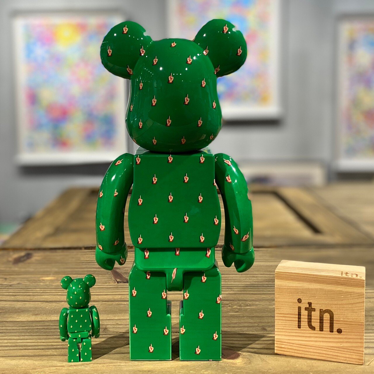 新品BE@RBRICK UNDERCOVER100u0026400％FUCKFINGER-