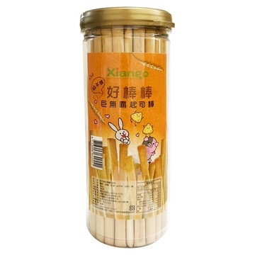 Xiango 匠菓子 阿不就好棒棒 巨無霸牛奶棒 起司口味 香濃酥脆 獨立罐裝  360g  1罐