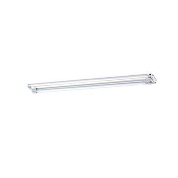 大巨光 典雅風 附T8 LED 燈管4尺X1 日光燈(LW-12-4884)耐熱飾條、真空電鍍、烤漆鐵板