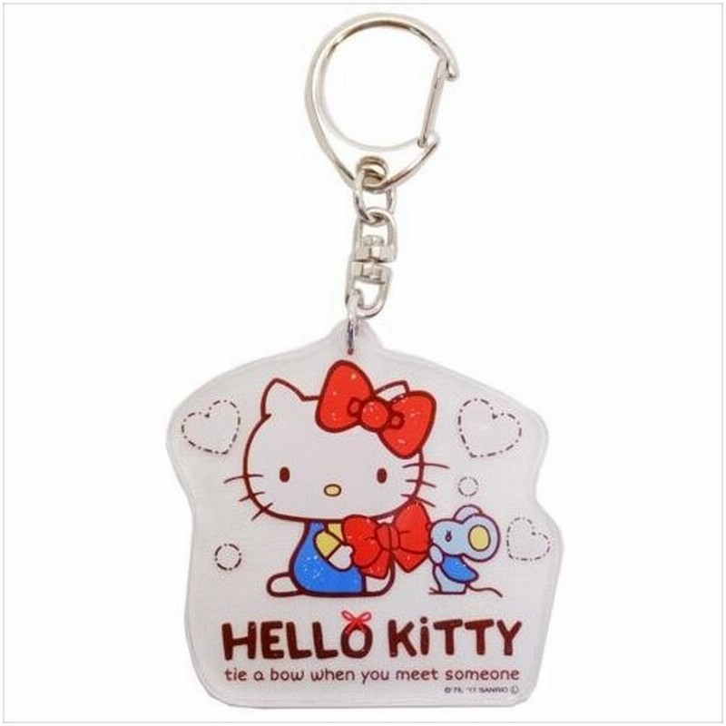 ハローキティ バッグチャーム サンリオ かわいい キーリング キャラクター グッズ スモールプラネット Ribbon アクリルキーホルダー 通販 Lineポイント最大0 5 Get Lineショッピング