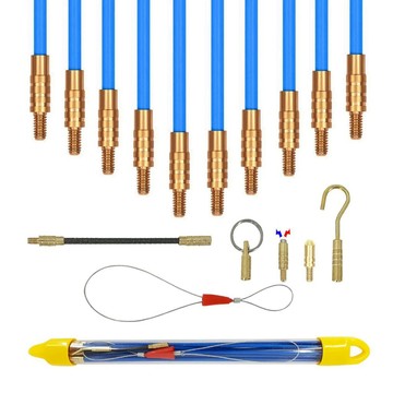 【台灣出貨】新款天花板吊頂穿線神器電工勾線器穿線桿引線器橋架穿線拉線神器