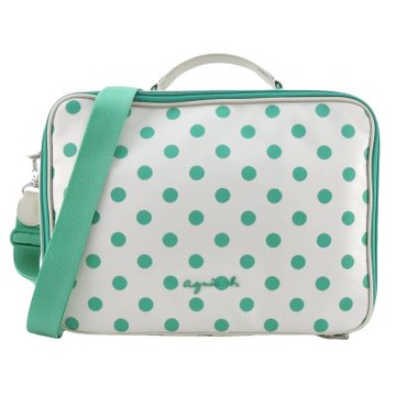 agnes.b 綠點點盥洗包/展示品