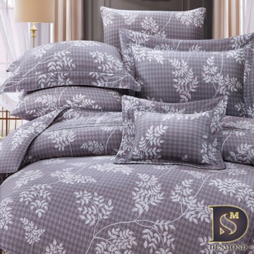 岱思夢 60支天絲兩用被床包組 雙人 TENCEL 查布爾-灰