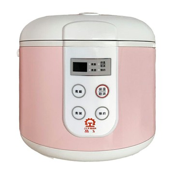 【晶工】10人份微電腦電子鍋(粉色) JK-3680