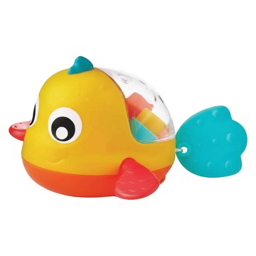 playgro 培高 水中搖搖洗澡小魚 彩球跳動 增加戲水樂趣  顏色隨機  1個