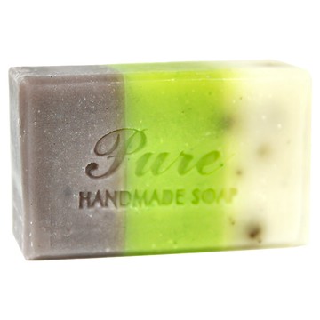 Ann Chen 陳怡安手工皂 輕盈舒緩 - 適用膚質:乾燥肌膚 添加物/精油: 綠礦泥、粉紅礦泥、黑礦泥、精油-薰衣草、茶樹、薄荷、羅勒、月桂、雪松  1個  110g