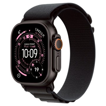 Apple 2025 Apple Watch Ultra3 黑色鈦金屬 + L黑色高山錶環  49mm  黑色  GPS + 行動網路