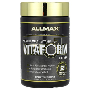 ALLMAX, VITAFORM™，優質男性多維生素，60 片