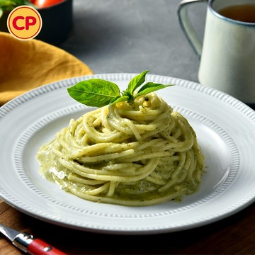 【熟食】羅勒青醬義大利麵(220g)