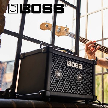 【三木樂器】BOSS DUAL CUBE BASS LX  桌面型 貝斯音箱 可裝電池 10瓦 小音箱 貝斯音箱 音箱