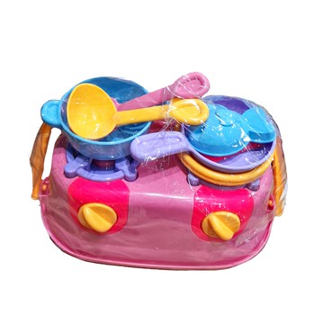 Toyroyal 樂雅 沙灘廚房組，戶外沙灘玩具，角色扮演遊戲，激發兒童想像力  Multicolor  1組