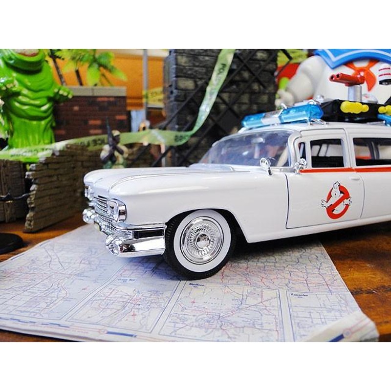 映画 ゴーストバスターズ ECTO-1 ダイキャストミニカー 1/24スケール アメリカ雑貨 アメリカン雑貨 | LINEショッピング