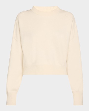 Miro Boxy Cashmere Crewneck Sweater