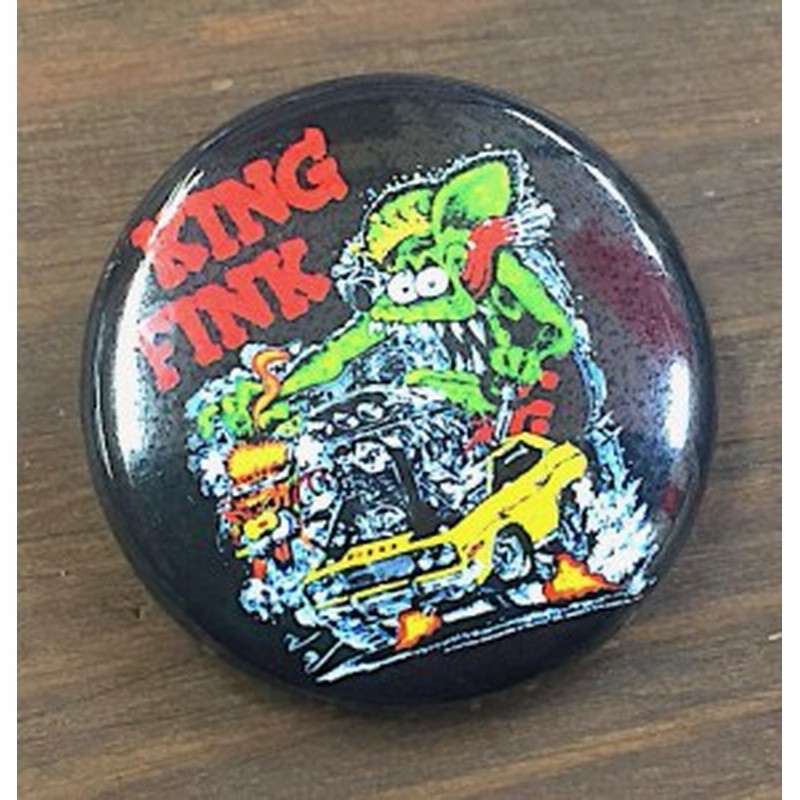 Rat Fink グッズ アメリカン雑貨 缶バッジ ラットフィンク Rf0 ファッション小物 アクセサリー La0005 通販 Lineポイント最大1 0 Get Lineショッピング