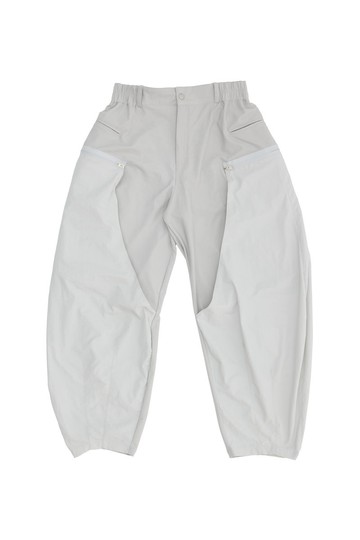 ALLENKO3 - MODULAR SHELL BALLOON PANTS (GREY)