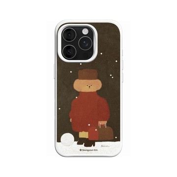 iPhone 16 Pro SolidX 白 - Seungyoun Kim - 紅衣小狗 Pingurusky