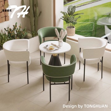 輕奢 高版高吧餐椅 奶油風 網紅椅子現代簡約椅子設計師梳妝凳化妝椅xj8091