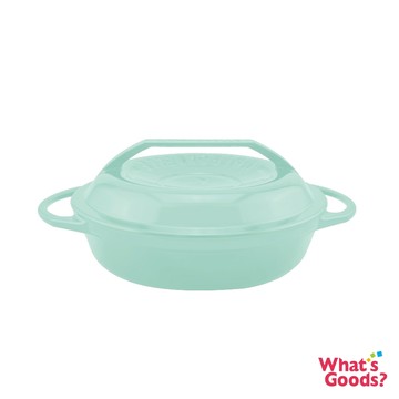 廠商配送  【日本燕子鍋】不鏽鋼淺型22cm琺瑯鍋(薄荷綠)