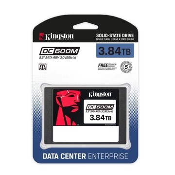 金士頓 Kingston DC600M 3840G 3.84TB 2.5 SATA 3.0 SSD 企業級固態硬碟 SEDC600M/3840G