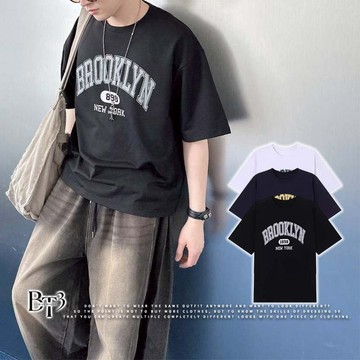 【BT3🇰🇷】BOXY FIT 寬短版 短T 短版上衣 五分袖 素T 情侶裝 情侶短T 短袖男 短袖女【MT158】