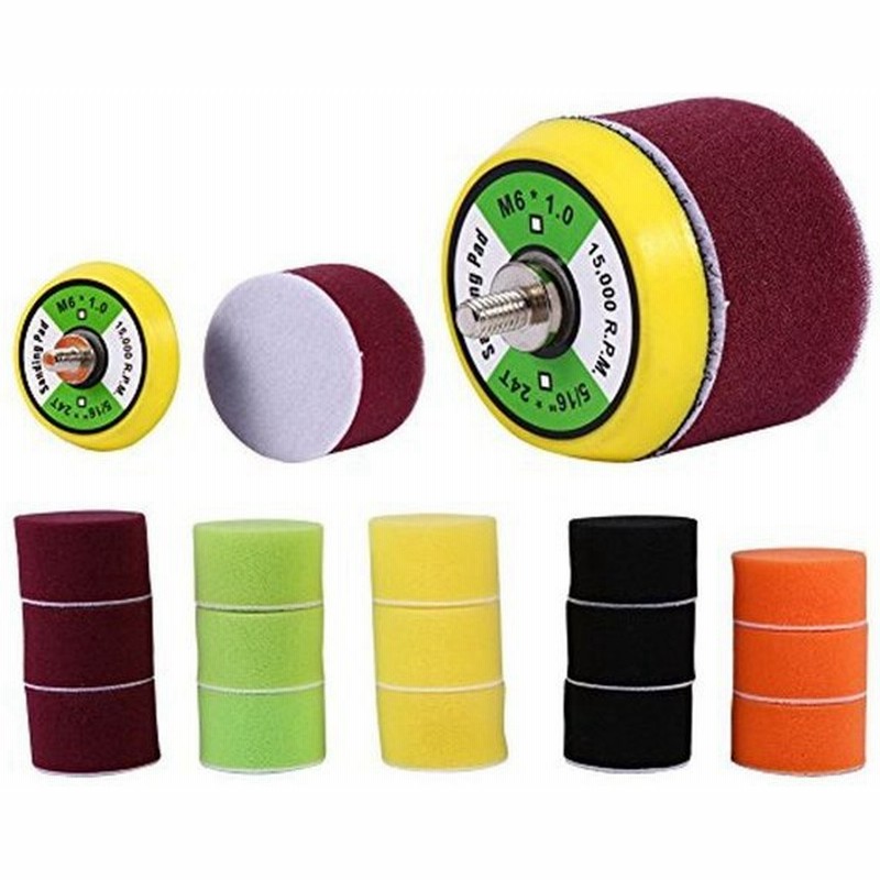 16点セットポリッシャー バフ コンパウンド ポリッシャー用スポンジ ポリッシングスポンジ 研磨バフ 電動ポリッシャー カーポリッシャー 車 通販 Lineポイント最大0 5 Get Lineショッピング