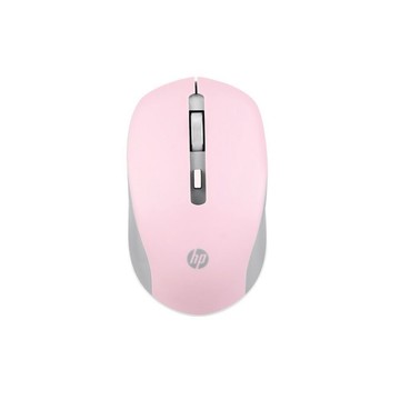 HP S1000 PLUS 無線滑鼠 (粉) 小巧便攜 持久續航