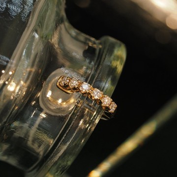18K金迷你鑽石耳夾 18K Gold Mini Diamond Ear Cuff