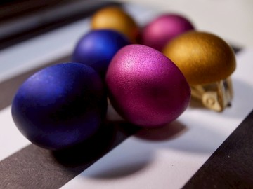 華麗豆豆耳環(夾式)-3副入