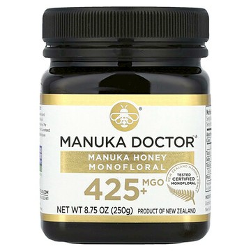 Manuka Doctor, 單花麥盧卡蜂蜜，MGO 425+，8.75 盎司（250 克）