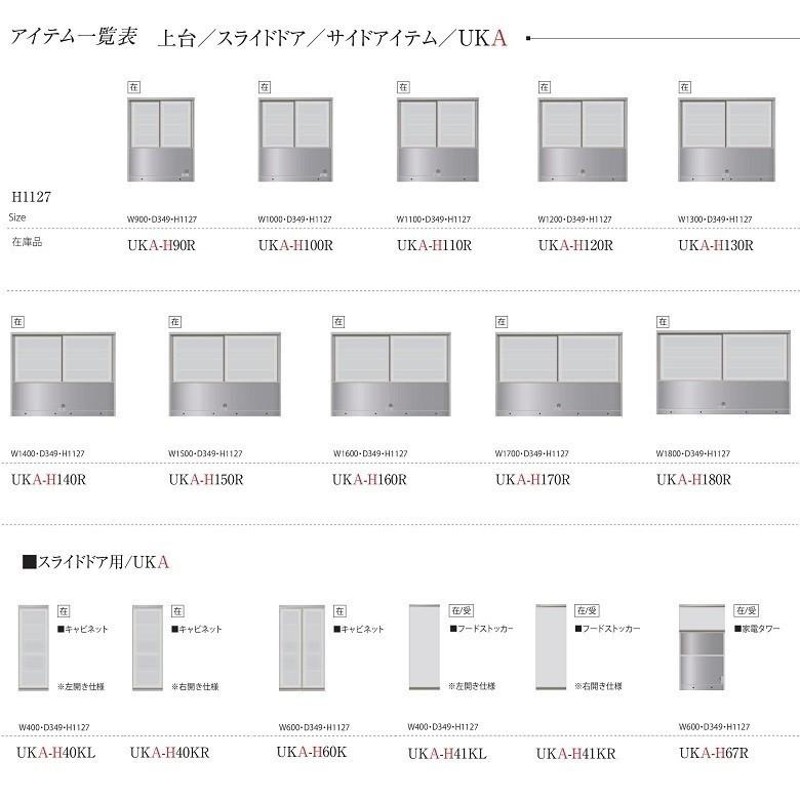 フードストッカー 幅40cm 上台ユニット ハイタイプ キッチン 収納棚