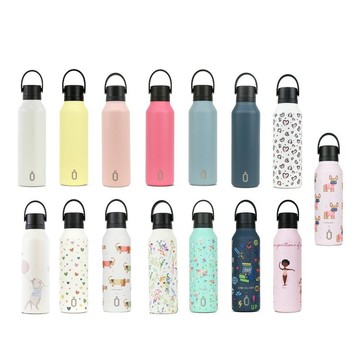 官方直營快速出貨【runbott】Mii 輕量陶瓷保溫瓶600ml+圓包裝盒