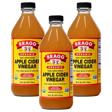 BRAGG 有機蘋果醋  473ml  3瓶