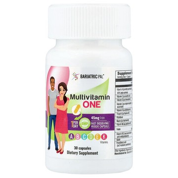 BariatricPal, 含鐵多維生素，30 粒膠囊