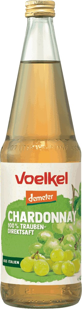 6瓶優惠價德國維可Voelkel 夏多內白葡萄汁700ml