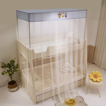 免運可開票 子母床蚊帳一體式上下鋪專用梯形家用兒童上下床雙層高低床加厚 ppd0601