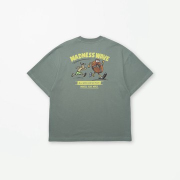MADNESS SUMMER WAVE PRINT TEE 余文樂同款
