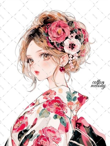 原創貼紙 no.8569 人物貼紙 原創貼紙 人物貼紙 女孩貼紙 原創人物貼紙