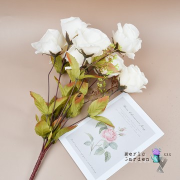 🌟快速出貨🌟【Meric Garden】仿真唯美漫舞玫瑰花束_2色任選