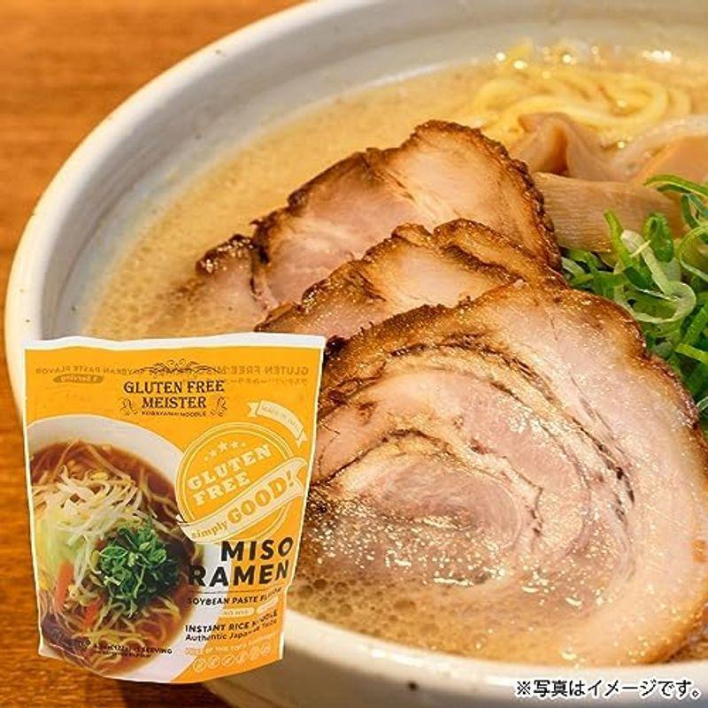 ビーガングルテンフリー みそラーメン 5食スープ付き