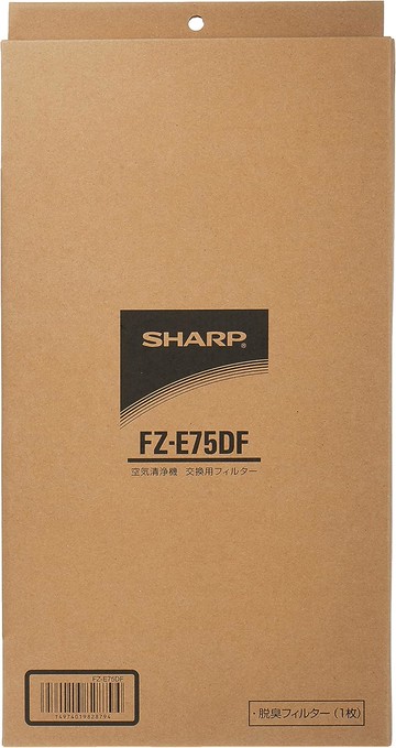 [3東京直購超取限1]  SHARP 原廠 FZ-E75DF 加濕空氣清淨機 脫臭濾網 過濾網 可用10年 KI-750Y8 EX75 F75E3 GX75