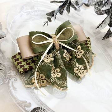 多層蕾絲蝴蝶結髮夾 馬尾夾 髮圈 抓夾 彈夾 自動夾 鯊魚夾 邊夾