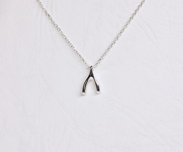 二毛銀【倒V流線型純銀細鍊】