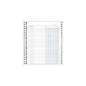 （まとめ） オービック バインダー元帳 Y10×T11 連続用紙 4024 1箱（1000枚） 〔×2セット〕