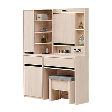 【Hampton 漢汀堡】朵尼3.3尺鏡台-含椅